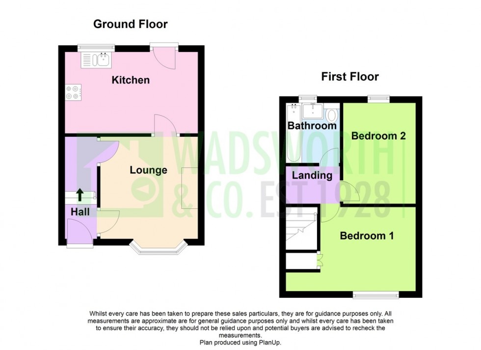 Floorplan for Britannia Road, Walsall